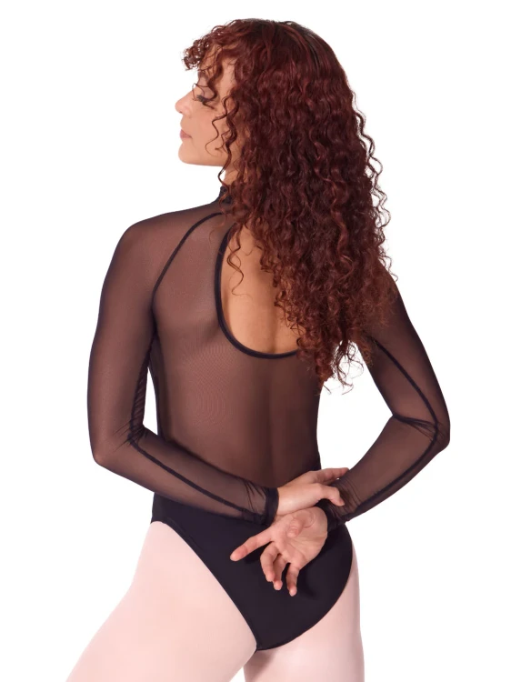 Capezio_Soft_Elegance_Long_Sleeve_Mesh_Leotard_Black_EL109W_3.webp