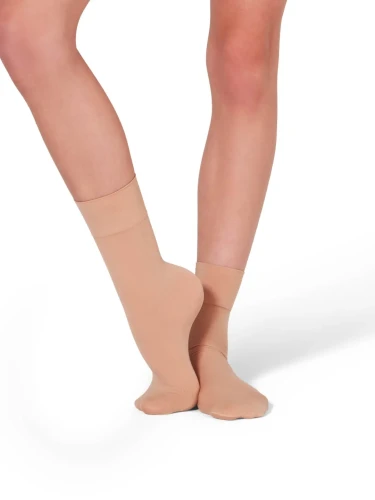 Capezio_Silky_Sock_Child_Tan_BG100C_1.webp
