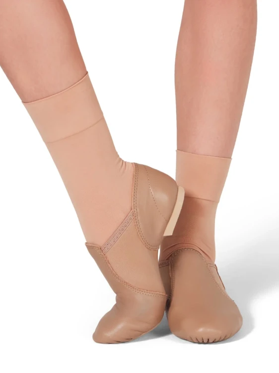 Capezio_Silky_Sock_Child_Tan_BG100C_4.webp