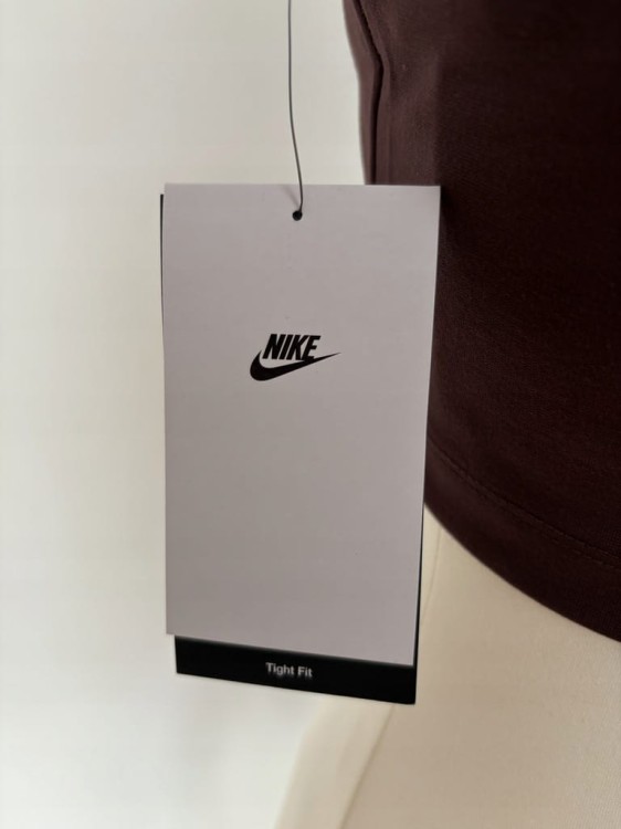 Stanik sportowy Nike S brązowy